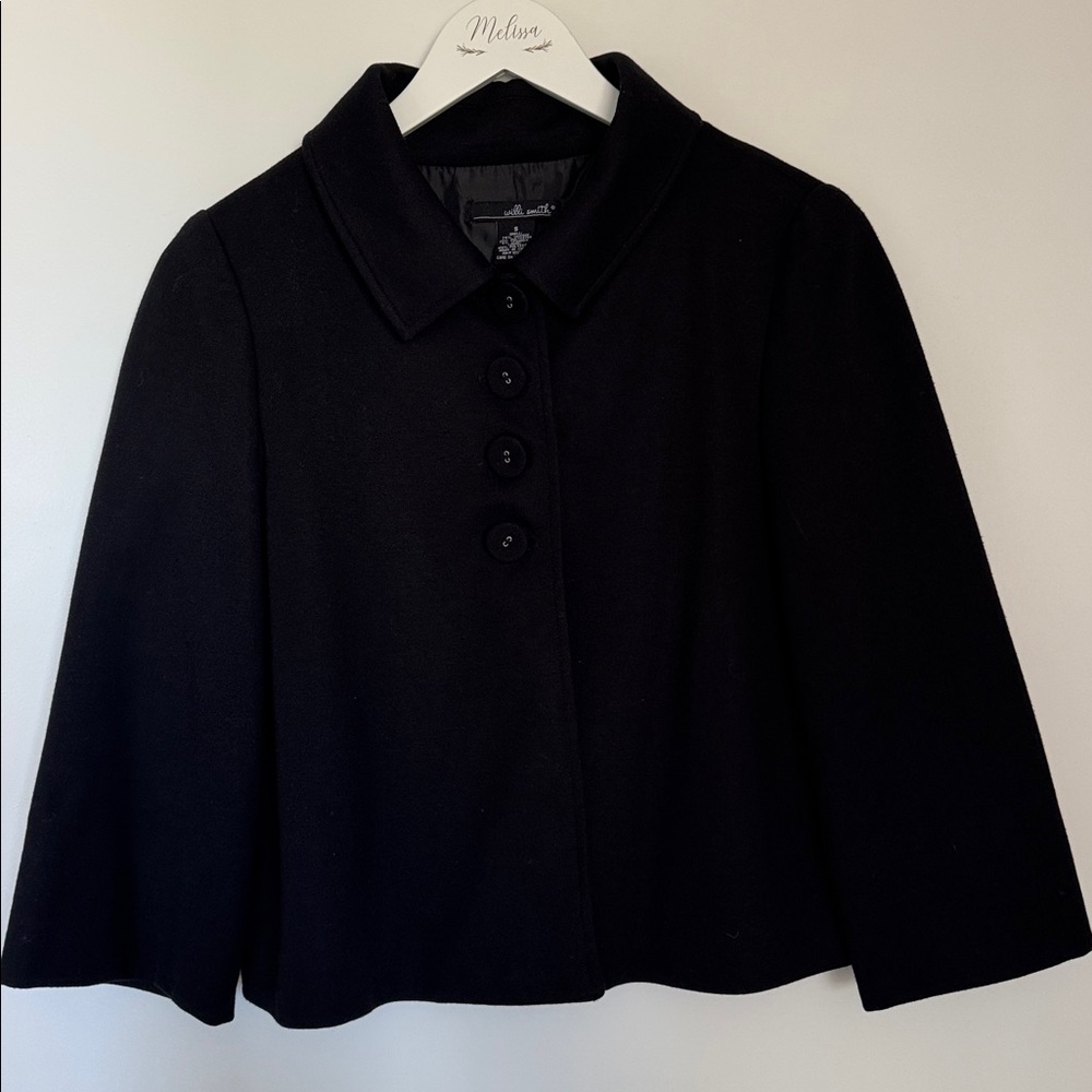 Black Button-Up blazer/ jacket